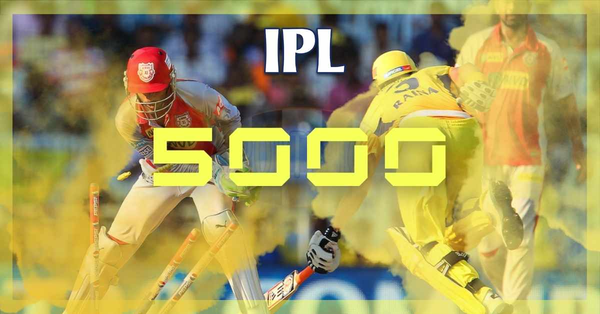 Who scored 5000 runs in IPL